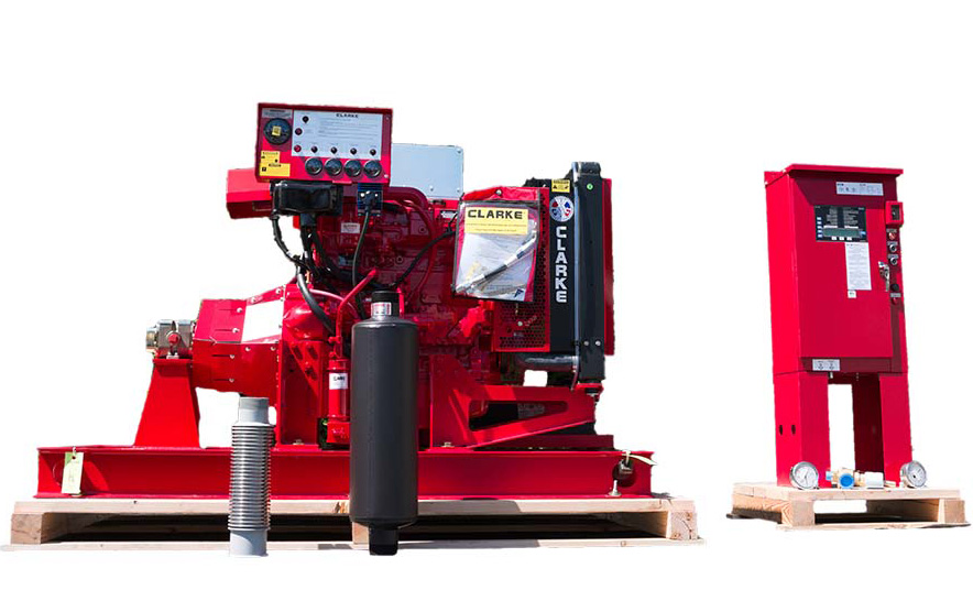 diesel fire foam pump system